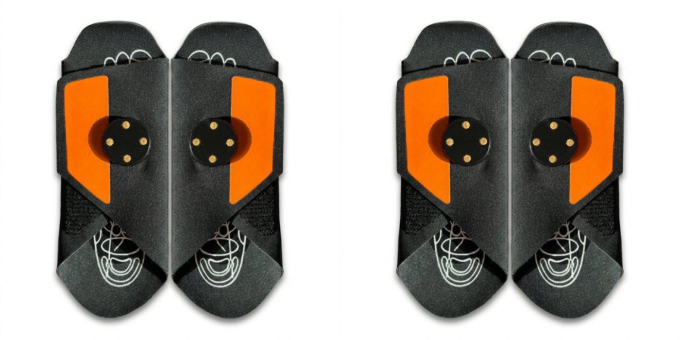 Two pairs of EMS slippers